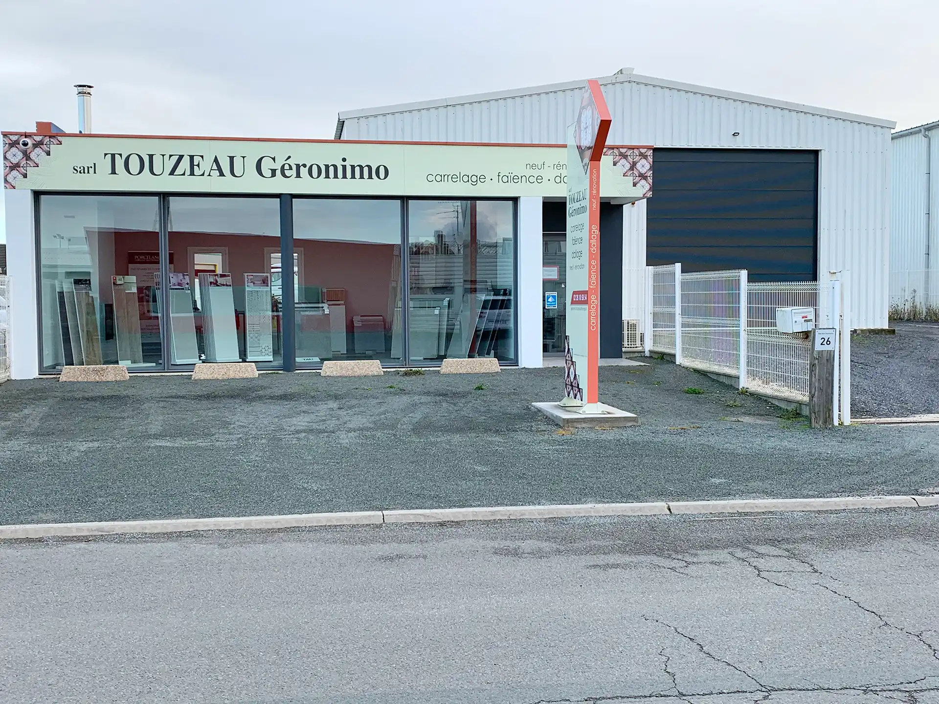 Showroom de Touzeau Géronimo, Carreleur Saint Gilles Croix de Vie